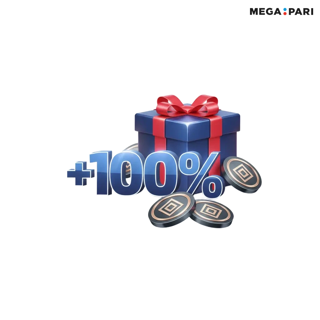 Banner de MegaPari en Argentina: bono de bienvenida hasta $1.800.000 ARS y 150 giros gratis