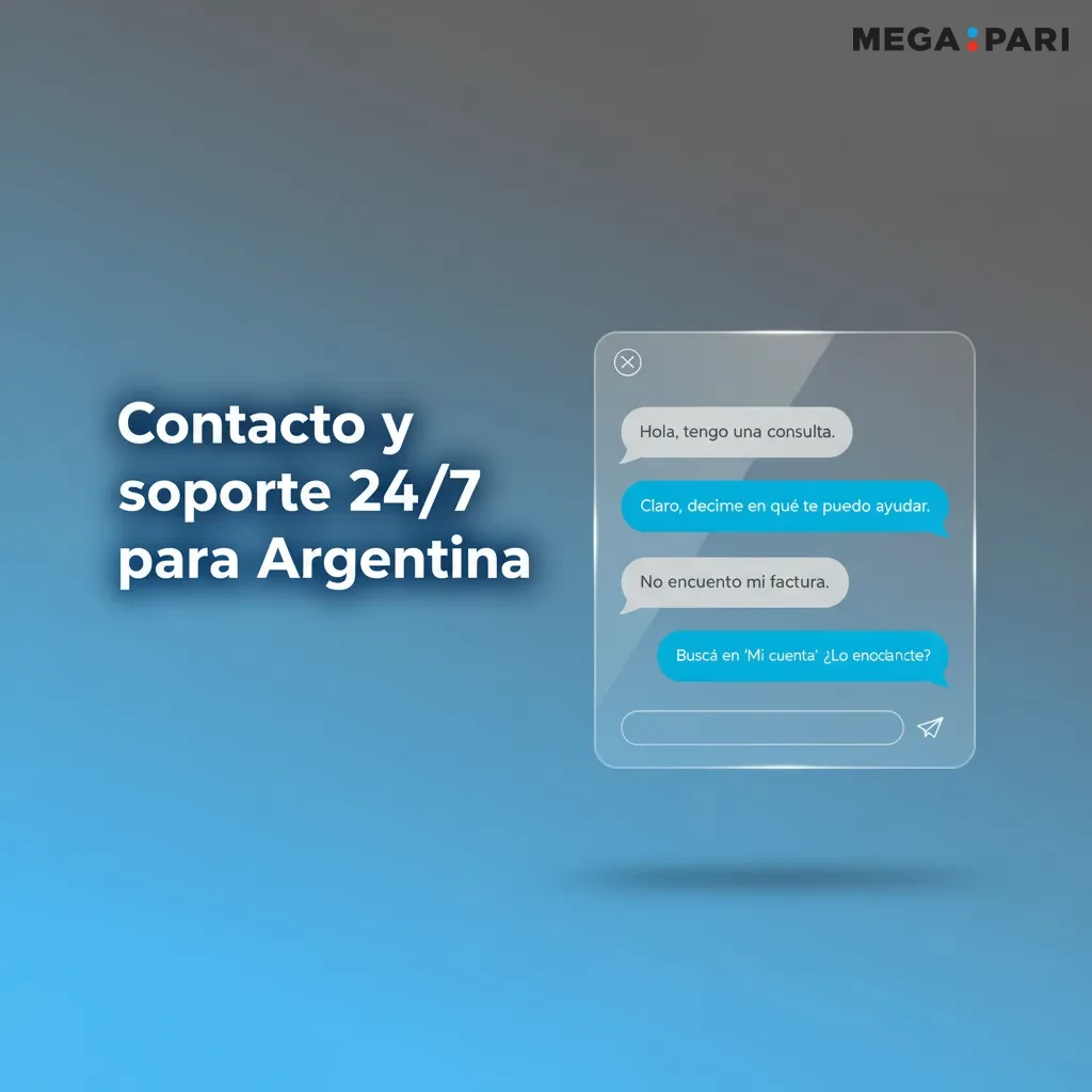 Soporte y contacto 24/7 en español para Argentina: chat en vivo, correo, ayuda y app.