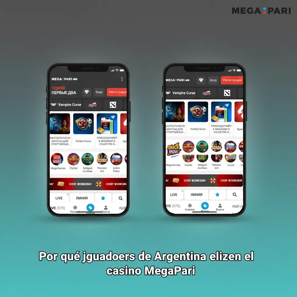 Imagen de MegaPari Argentina: ARS, pagos locales (Visa, AstroPay, cripto), juegos, bonos, app y soporte 24/7 en español.