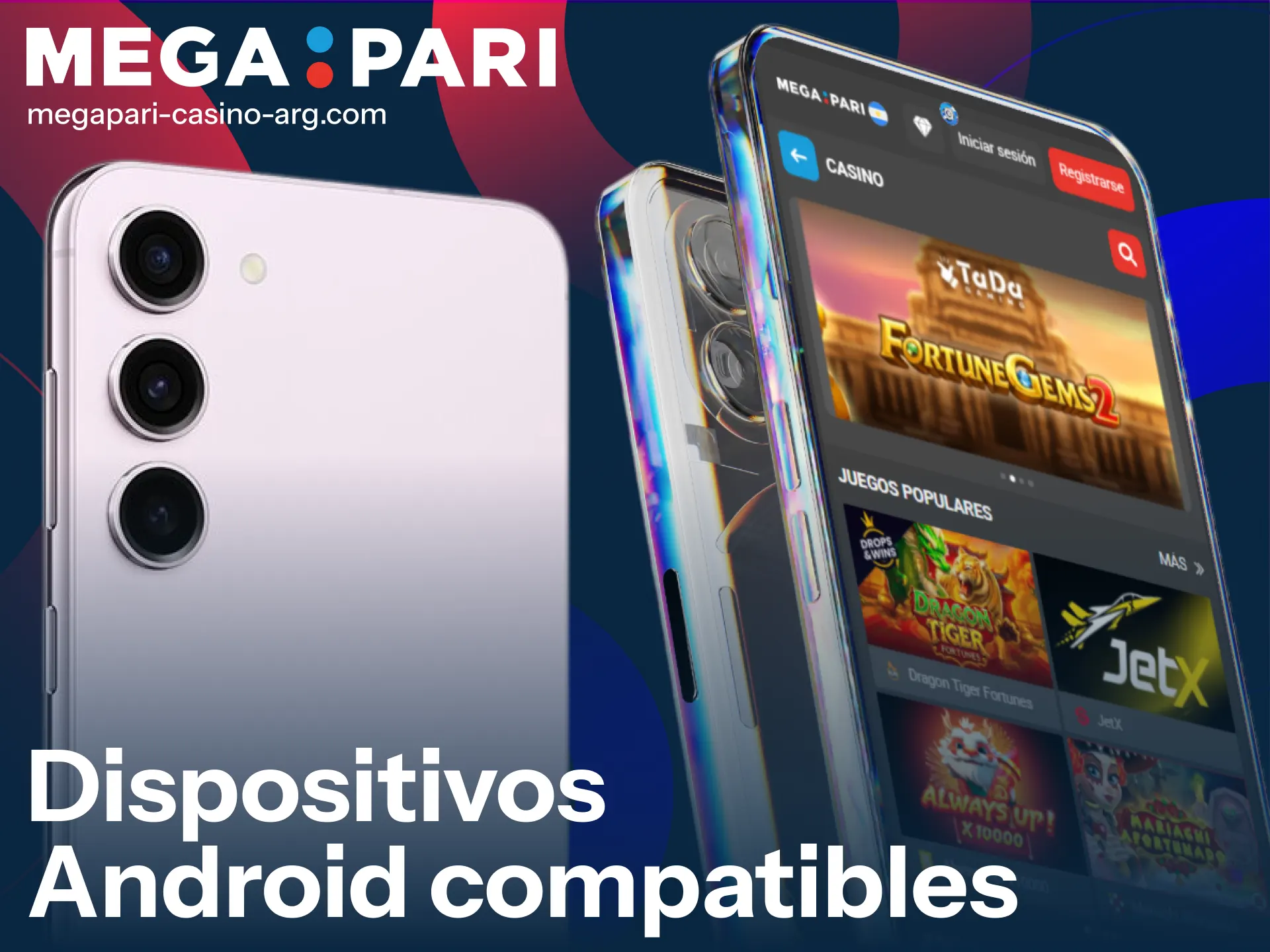 Consultá los requisitos de compatibilidad para usar la MegaPari App.