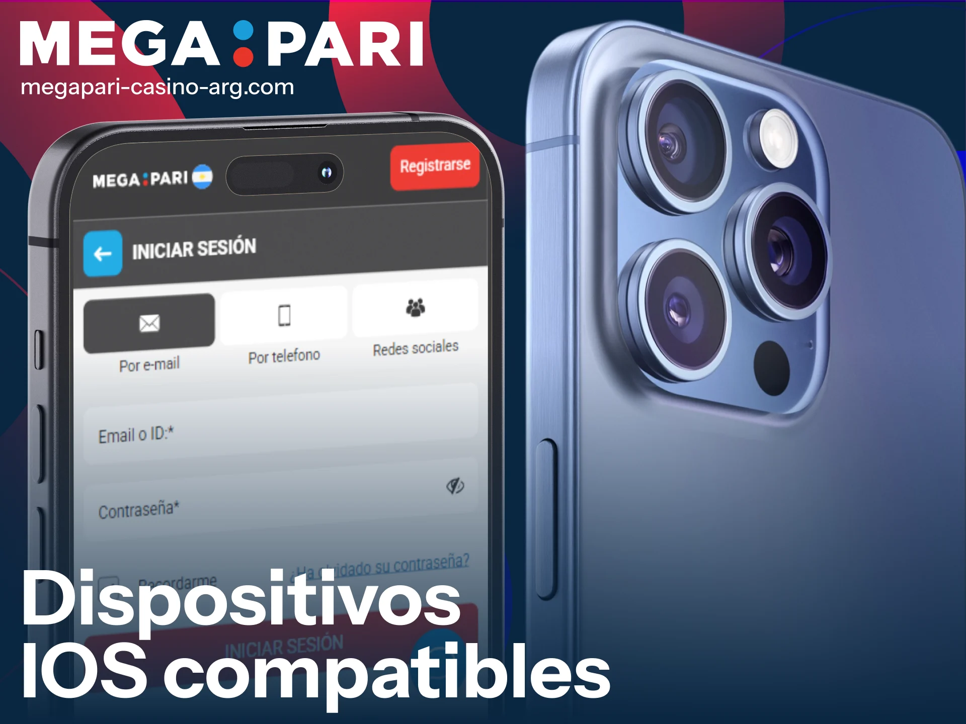 Verificá si tu iPhone es compatible con la versión MegaPari App.