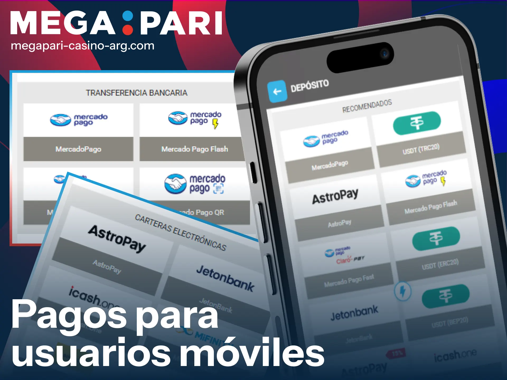 Gestioná tus pagos de forma segura a través de MegaPari App.