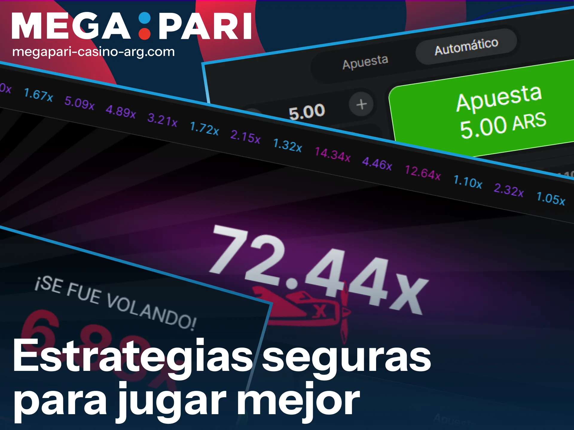Aplicá las mejores estrategias y consejos para ganar en Aviator dentro de MegaPari.