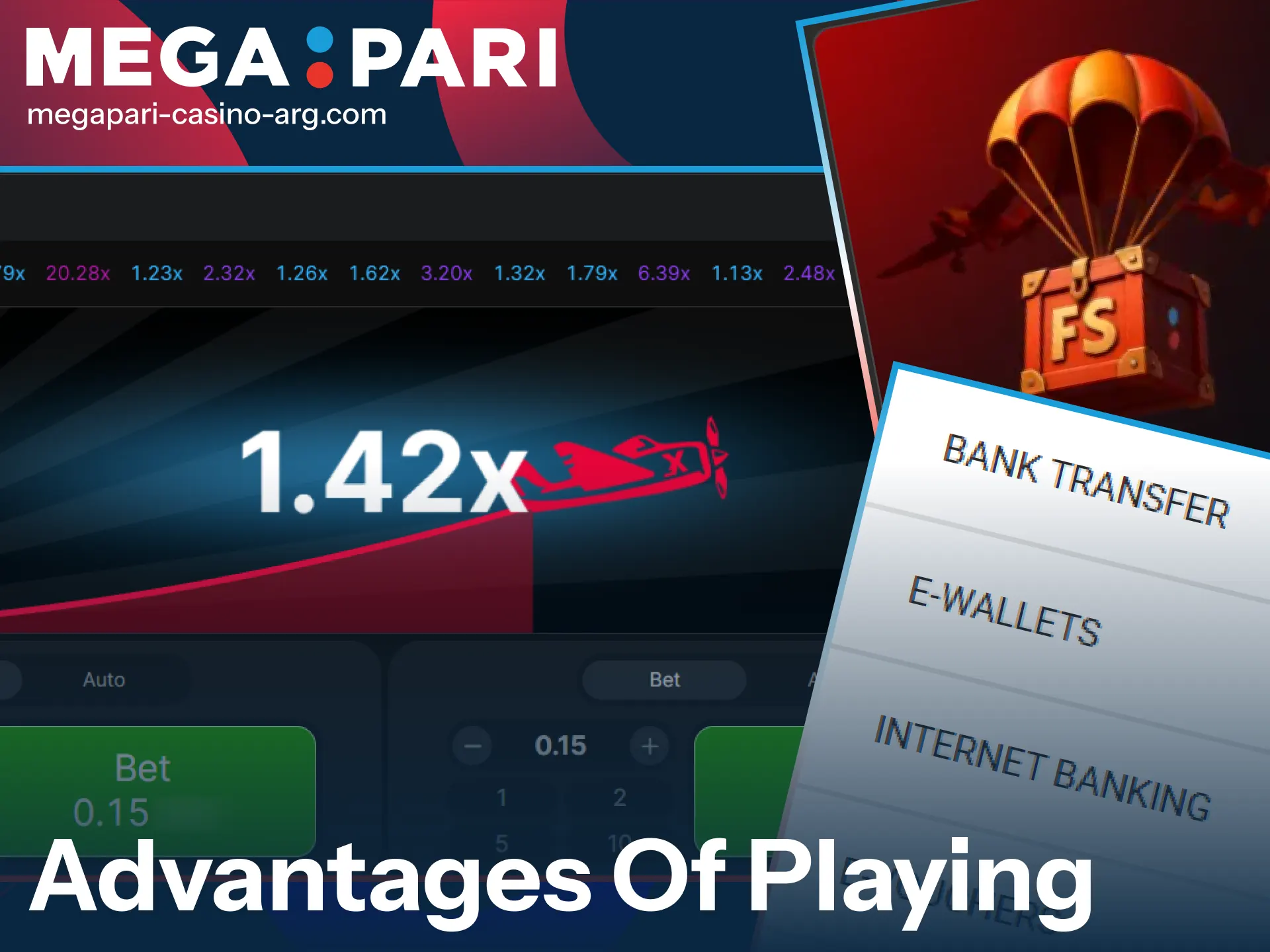Discover the top benefits of playing Aviator at MegaPari in Argentina.