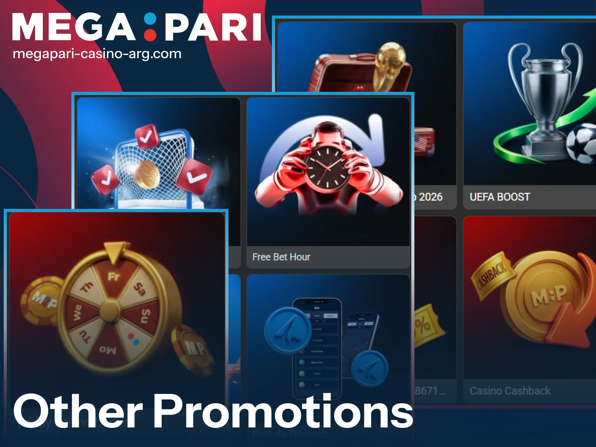 Explore extra MegaPari Bonus offers and boost your gaming balance today.