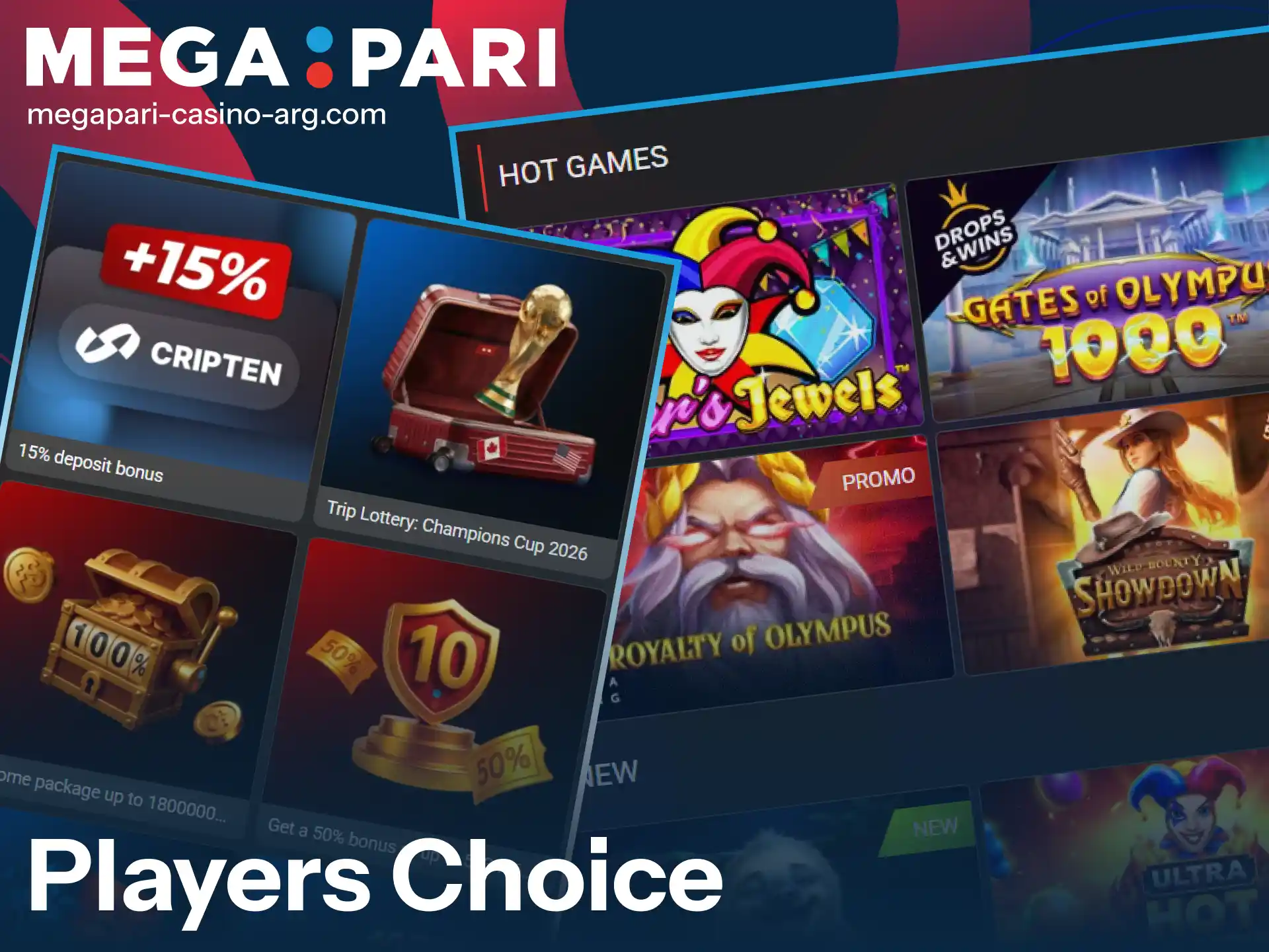 Discover the main reasons why players in Argentina prefer the MegaPari casino experience.