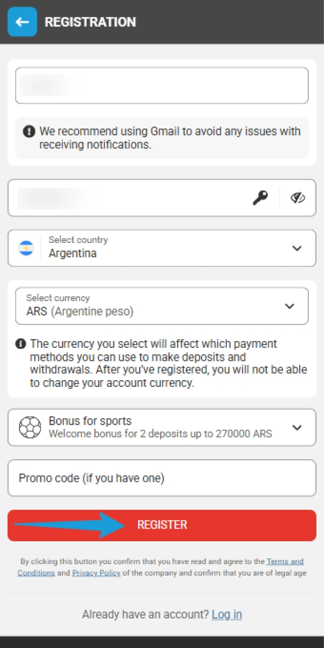 Activate biometric features to secure your MegaPari Registration and account access.