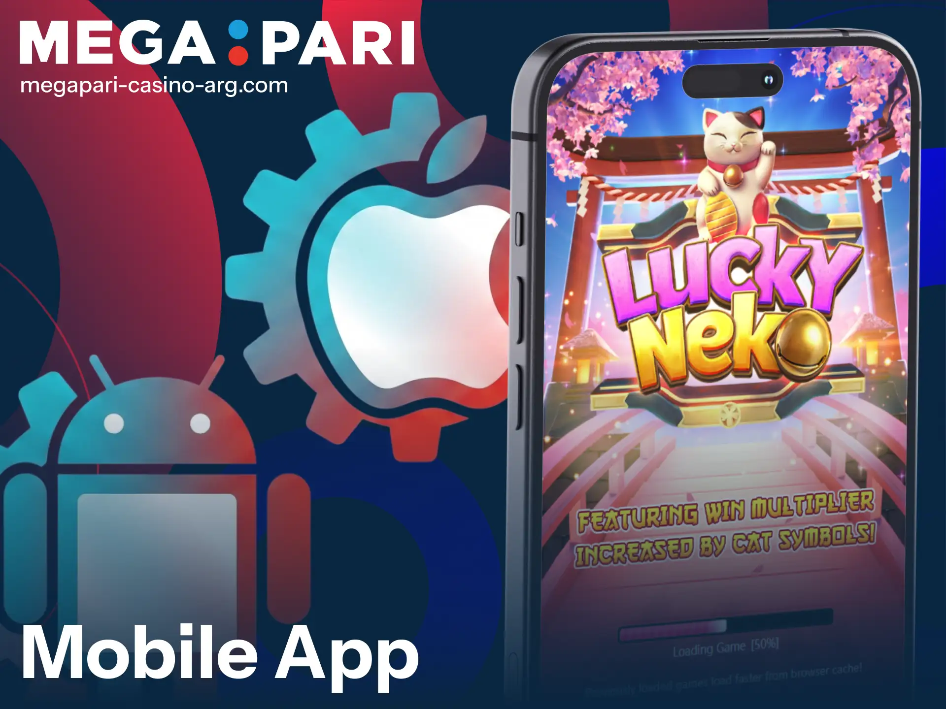 Download the MegaPari app to play exciting Slots on mobile.